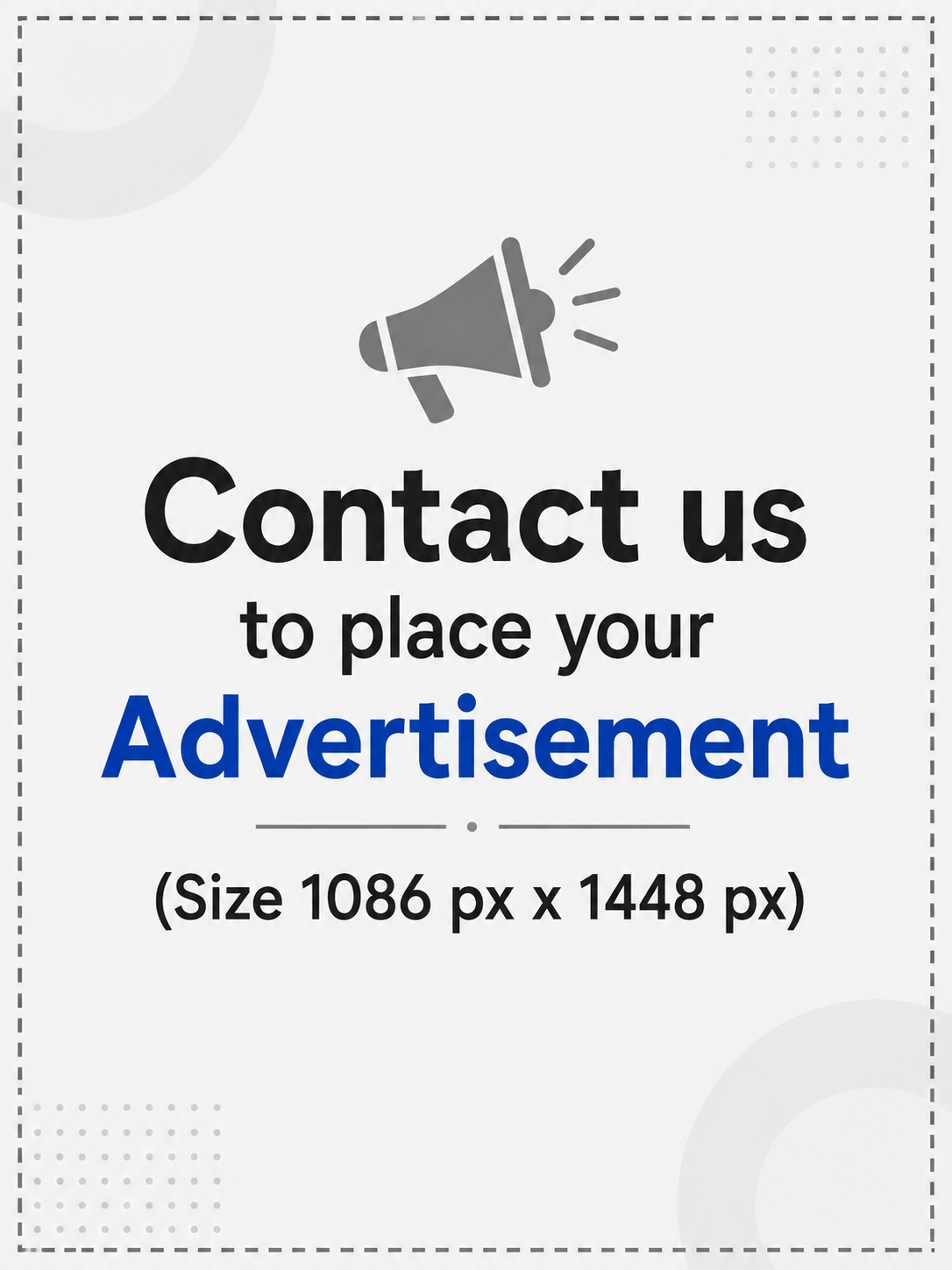 Advertise Placeholder